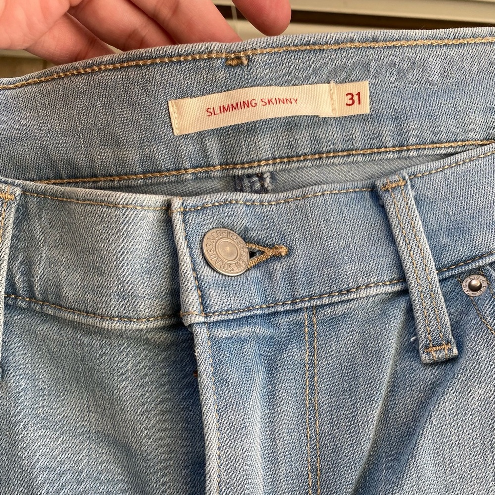 Levi Strauss Co. light blue jeans size 31